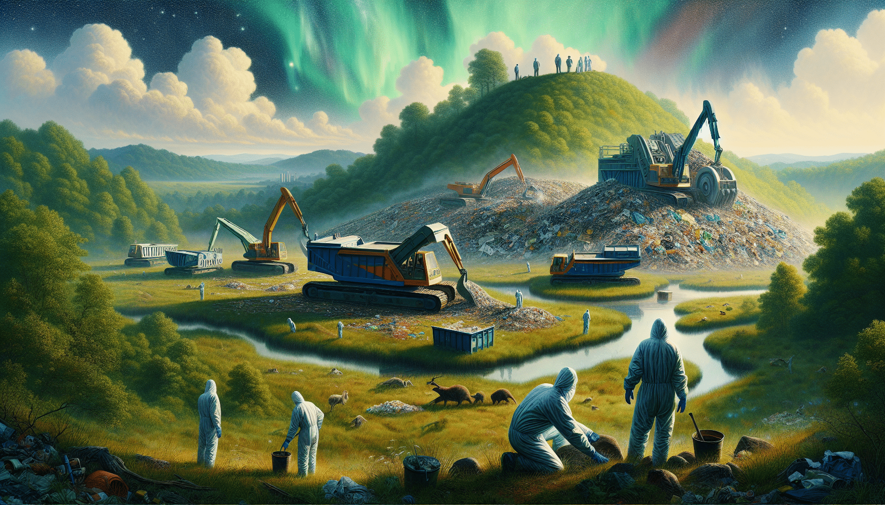 Illustration of Kenilworth Park Landfill Site